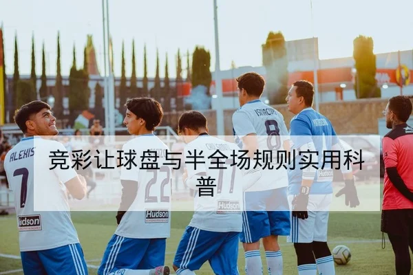 竞彩让球盘与半全场规则实用科普